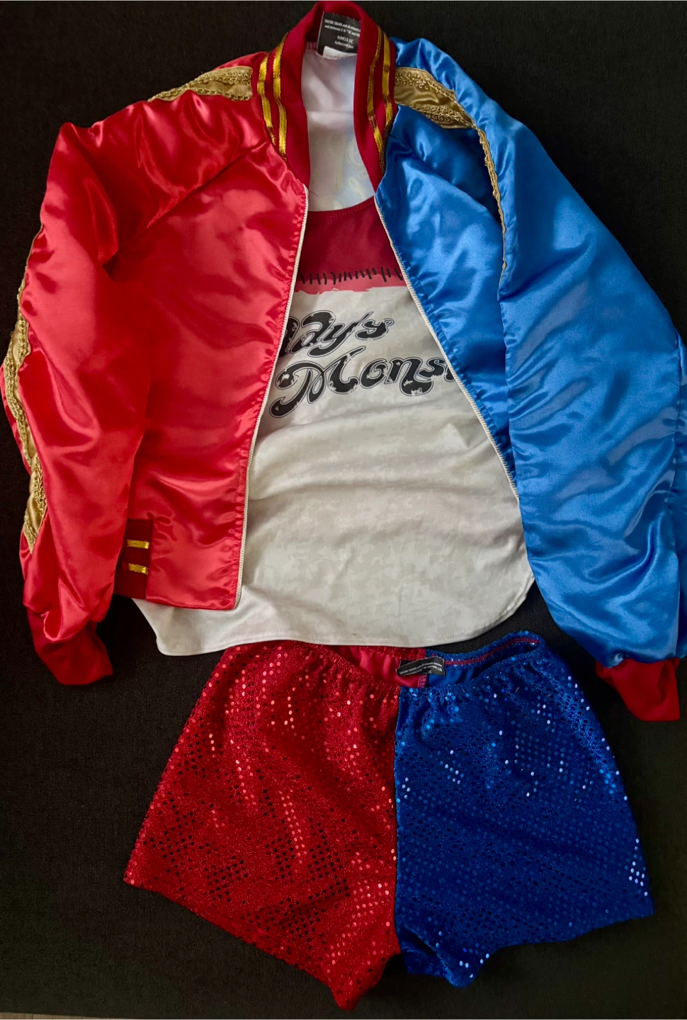Harley Quinn Costume (Suicide Squad) - Size 12-14