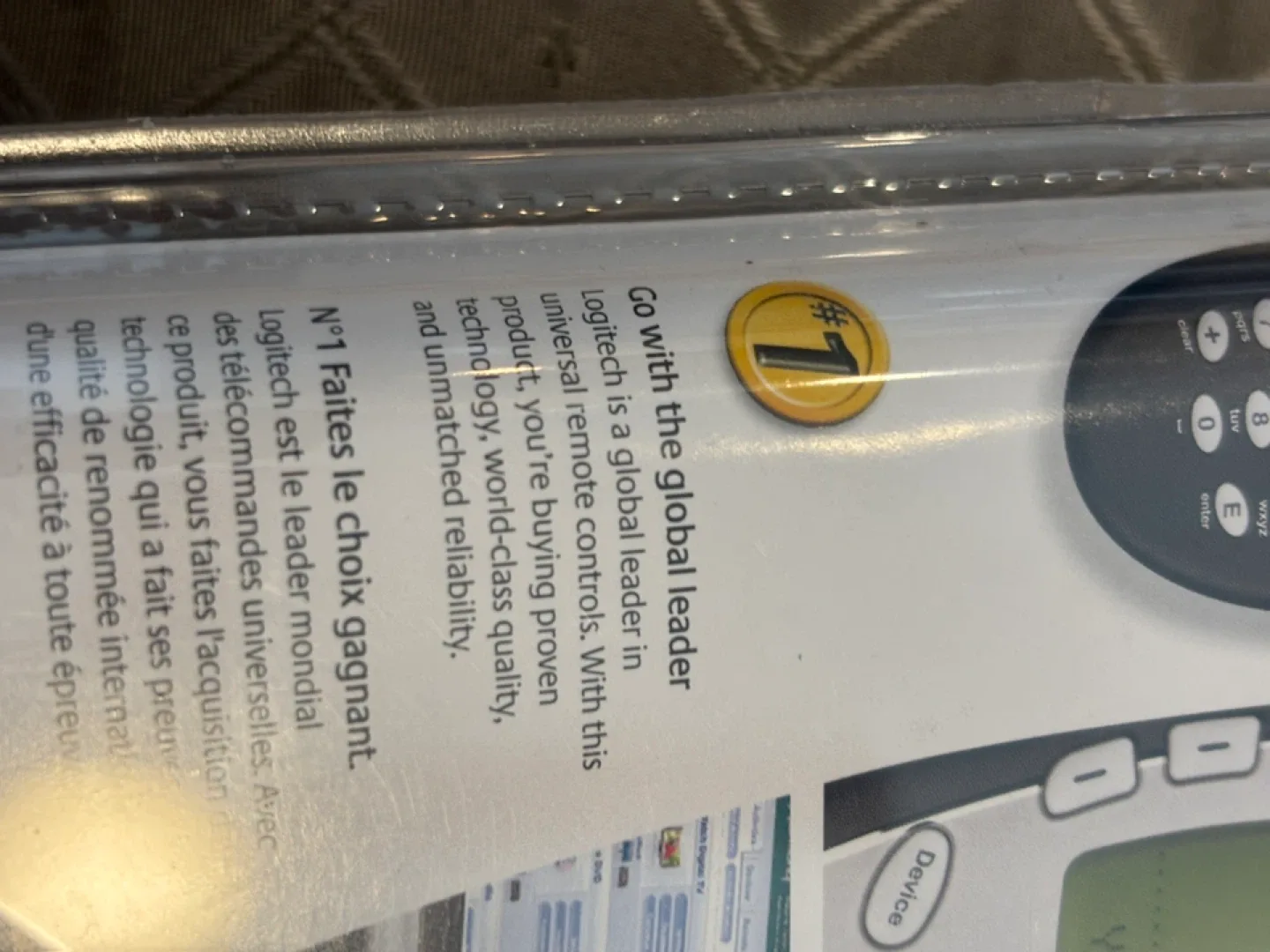 Logitech Universal Advanced Remote image indicator(4)