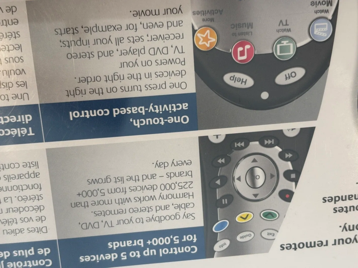 Logitech Universal Advanced Remote image indicator(5)