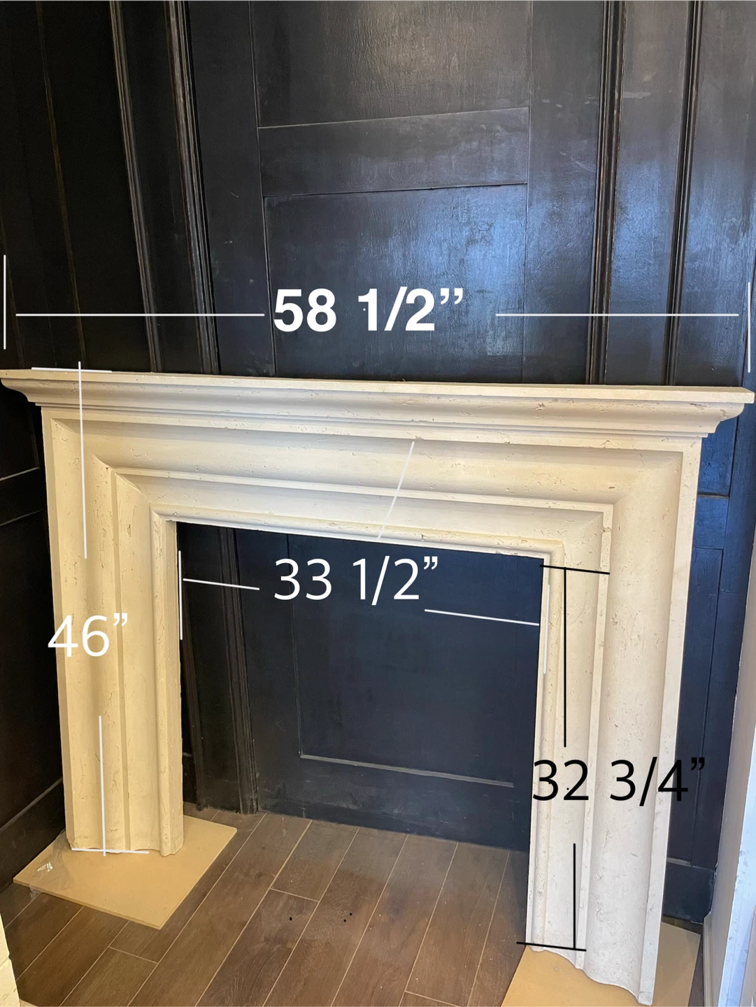 Fireplace mantel - photo 2