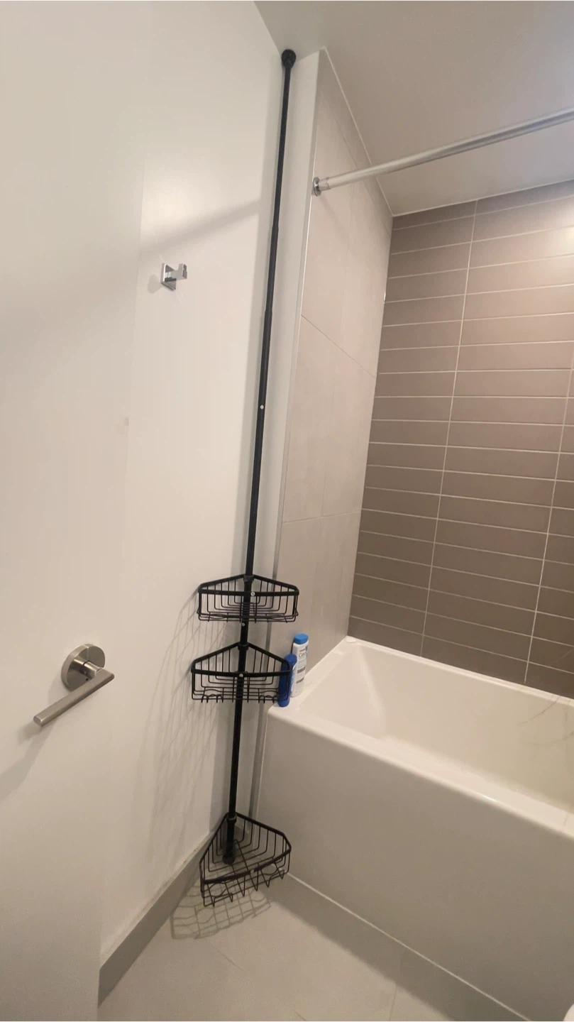 Bathroom Shower Caddy - Black