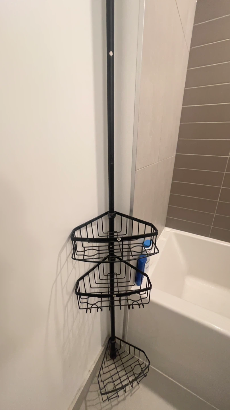 Bathroom Shower Caddy - Black - photo 2