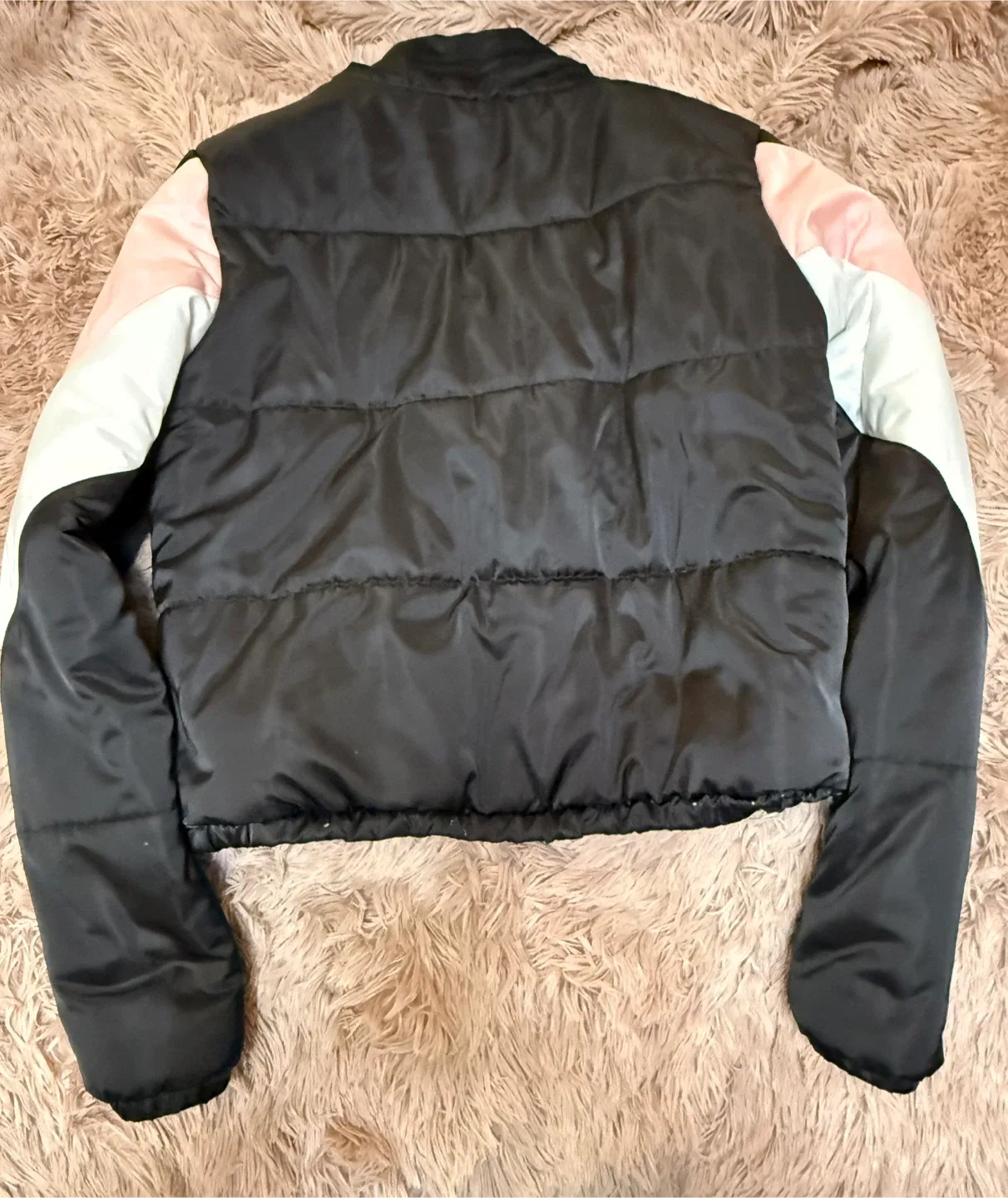 Guess Puffer Jacket - Black, Pink, White image indicator(3)