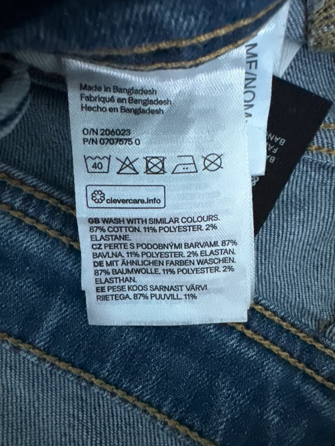 H&M Denim Overalls - Size 3-4Y image indicator(4)
