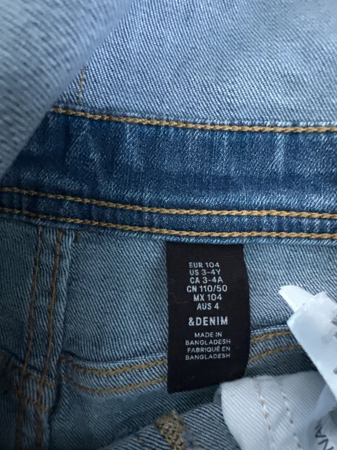 H&M Denim Overalls - Size 3-4Y image indicator(3)