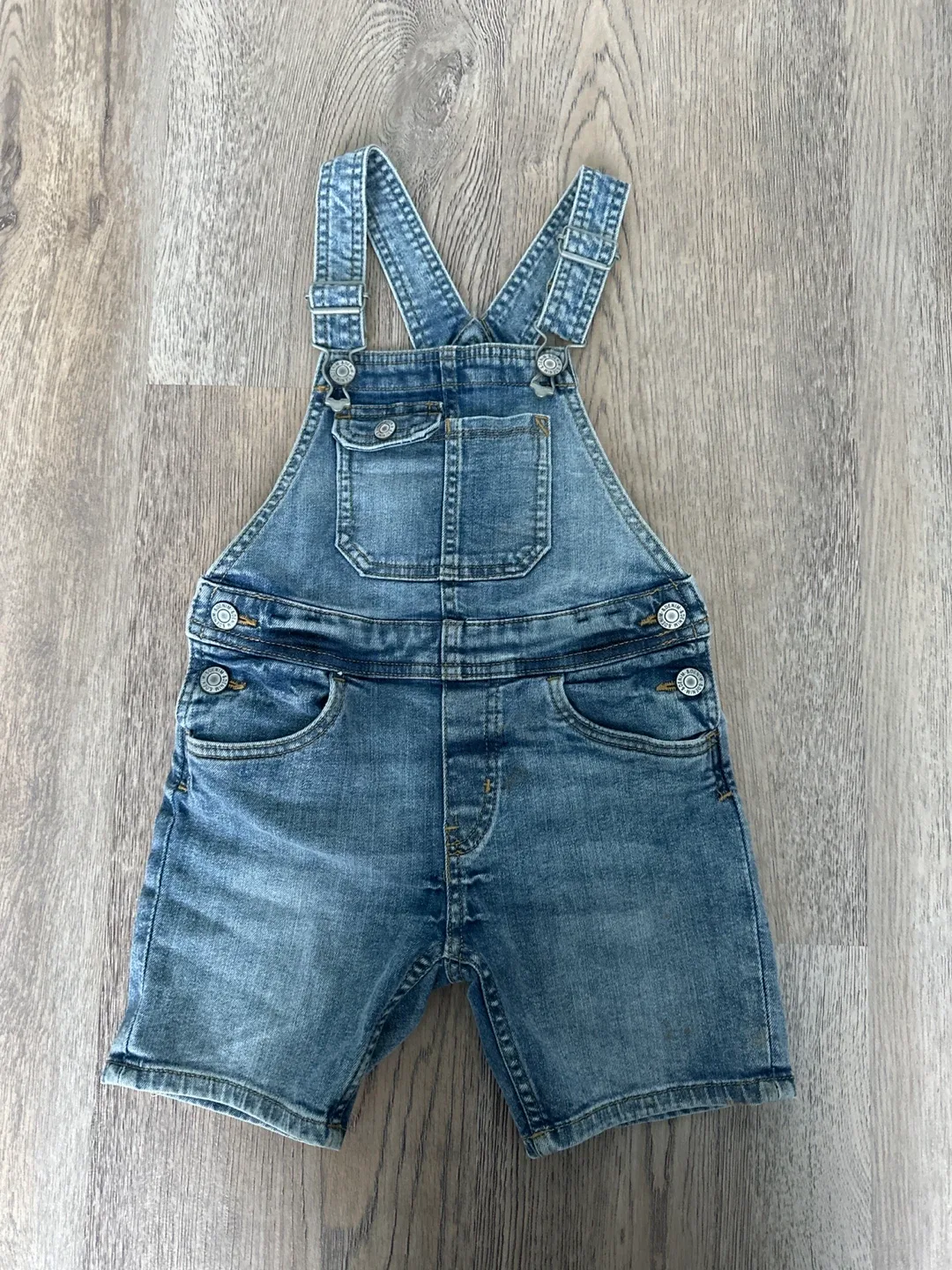 H&M Denim Overalls - Size 3-4Y image indicator(5)