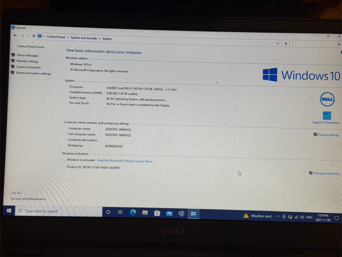 Dell Latitude 3410 Laptop