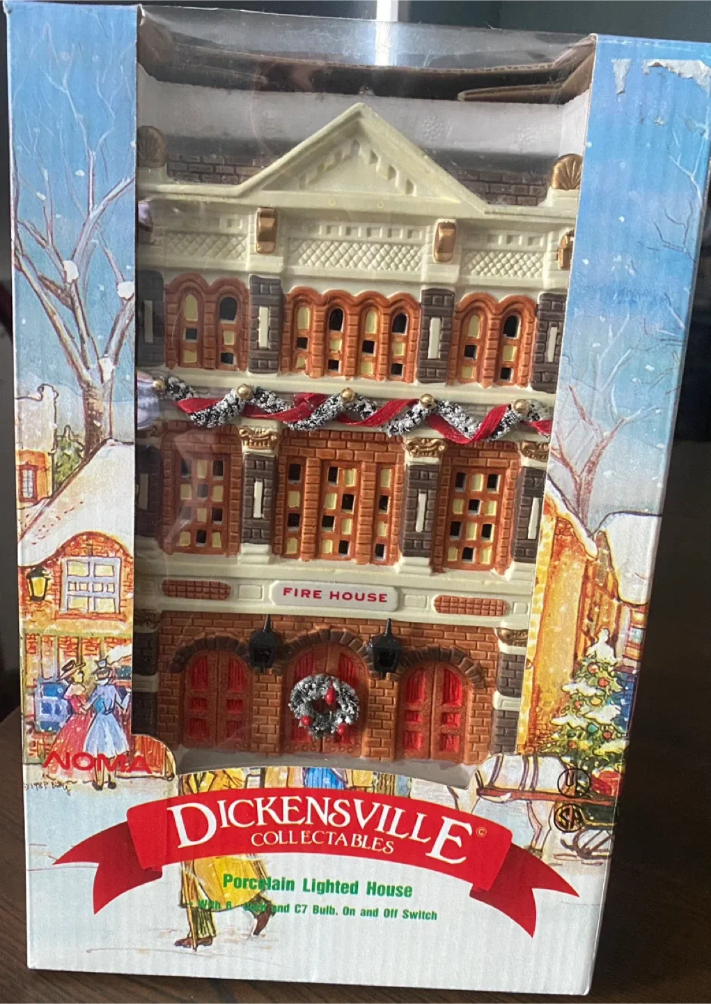 NOMA Dickensville Collectables Fire House