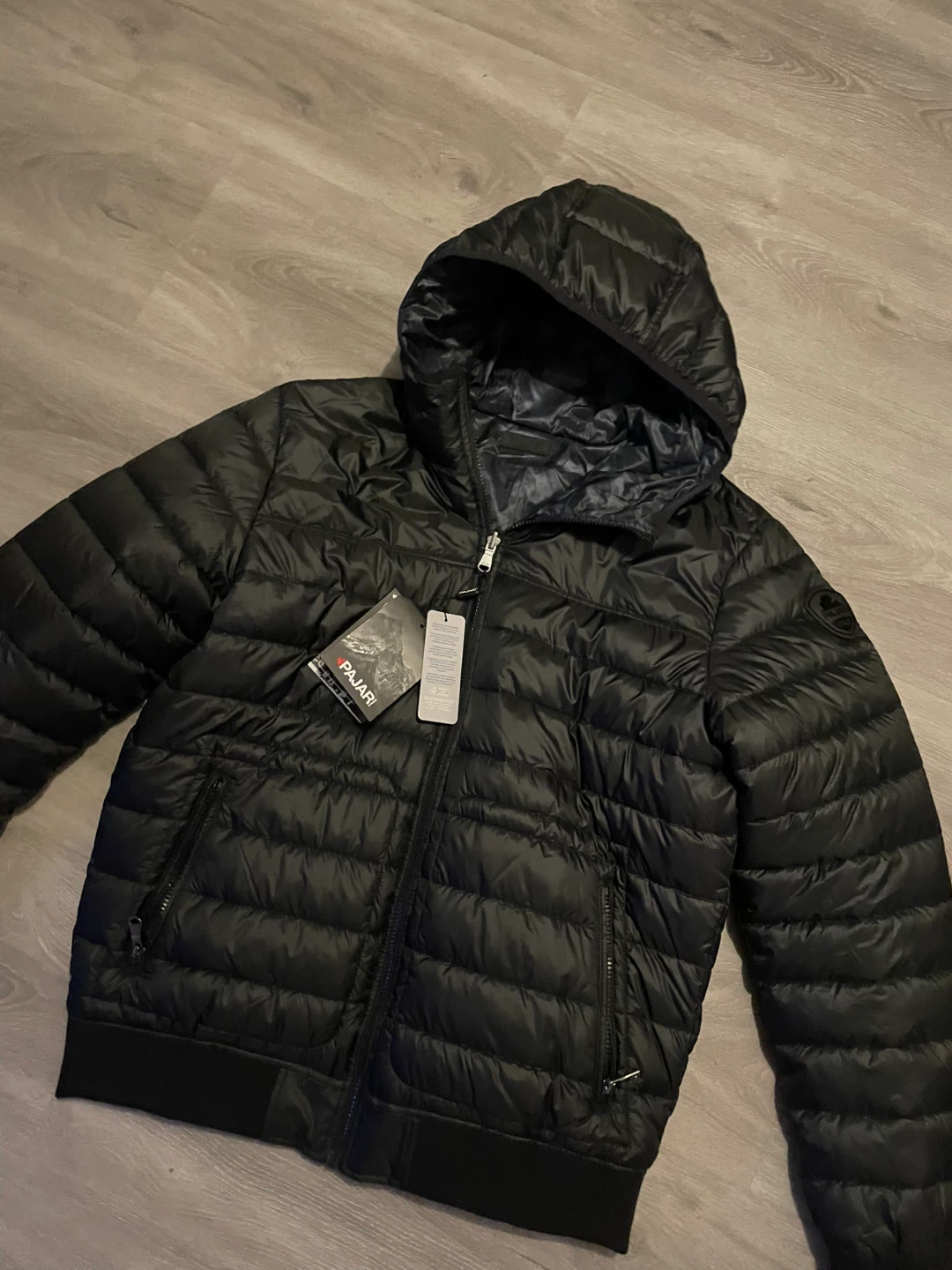Pajar Maxwell Black/Navy Camo Jacket - Size M - photo 2
