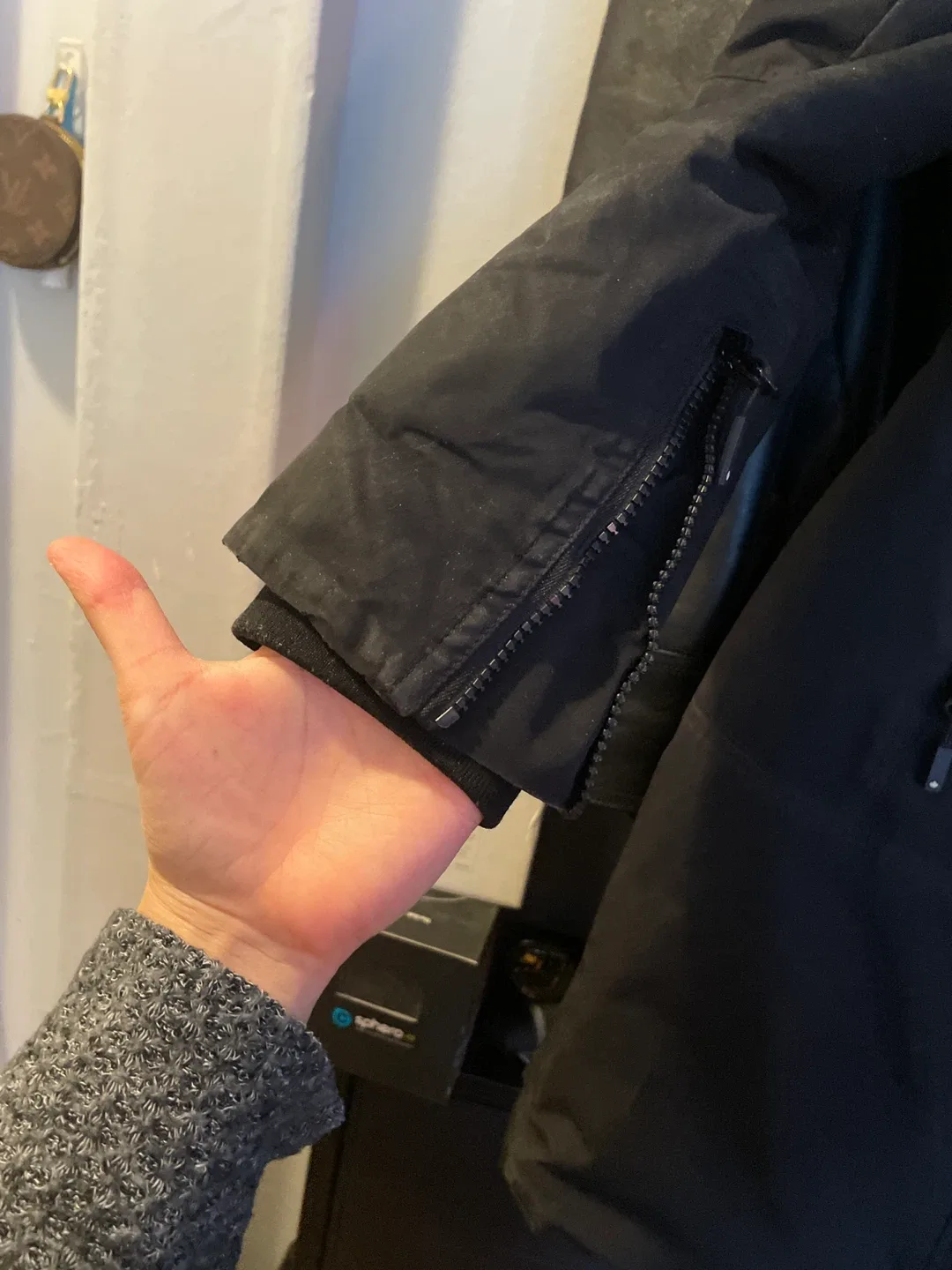 Noize Outerwear Black Winter Coat XS image indicator(2)