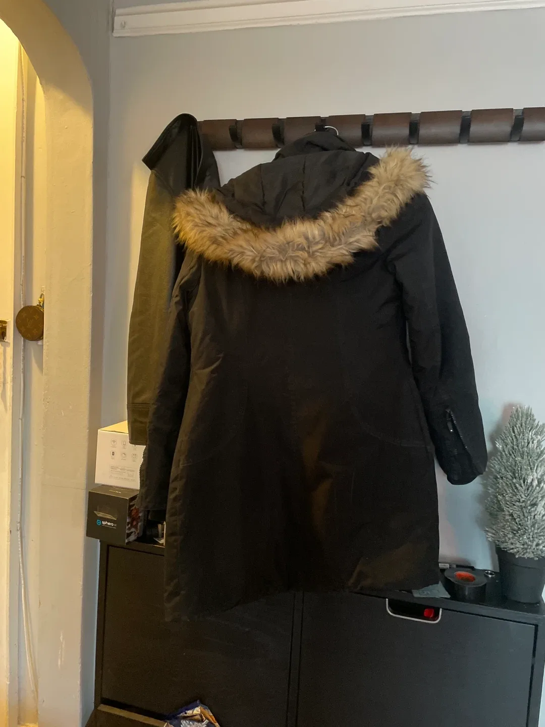 Noize Outerwear Black Winter Coat XS image indicator(4)