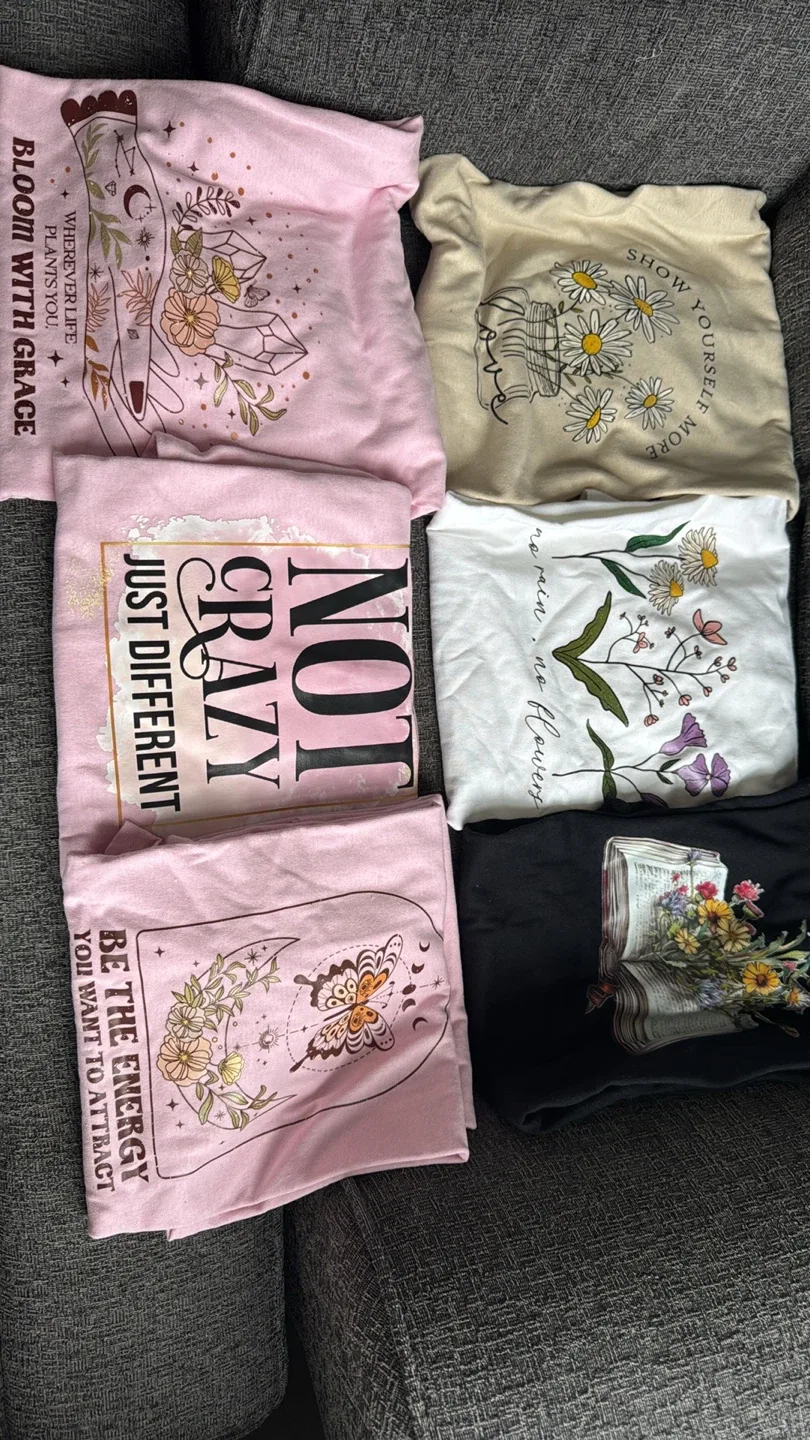 Assorted Graphic Print T-shirts and Gifts image indicator(6)