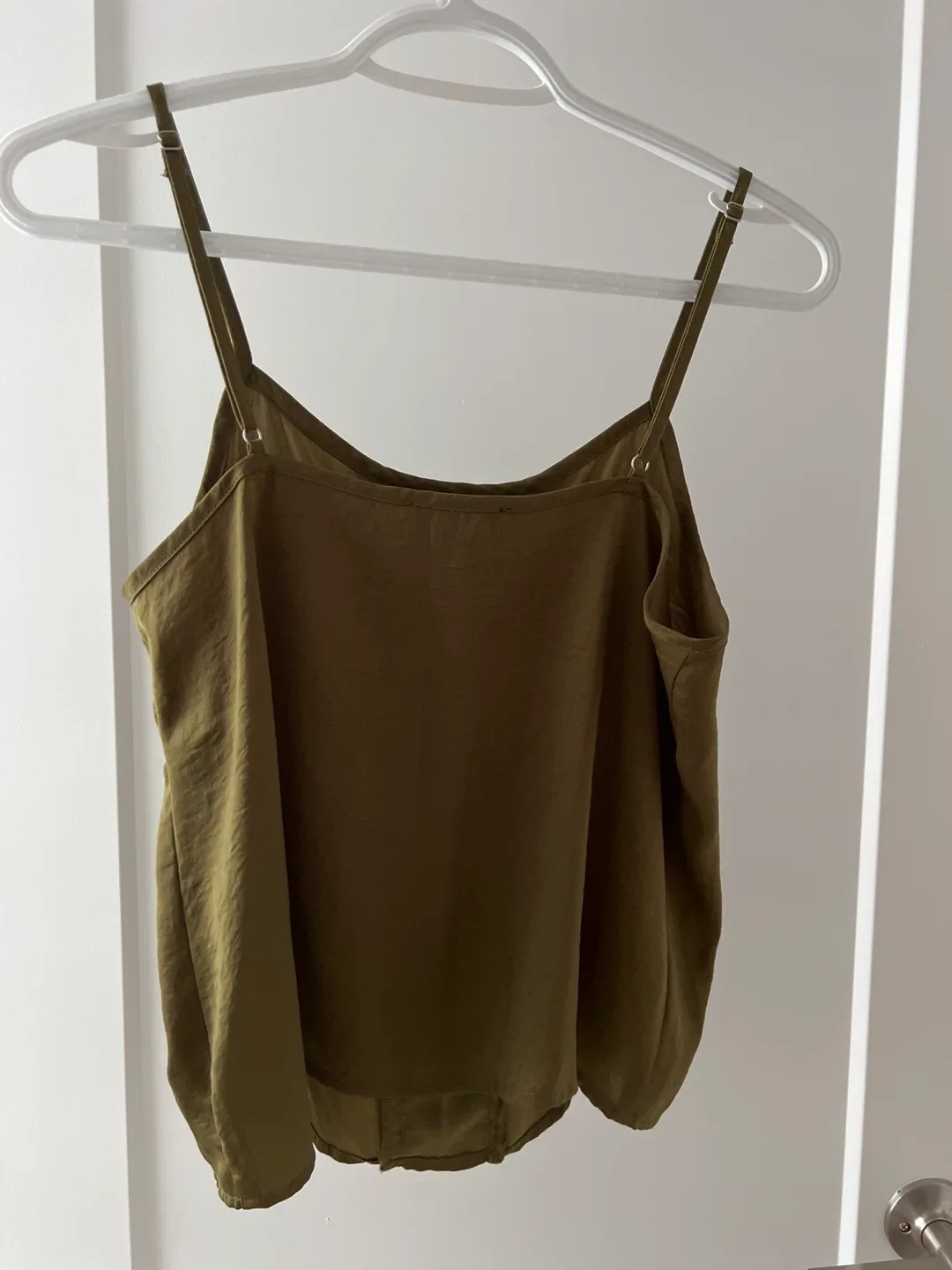 Forever 21 Olive Green Cami Top image indicator(2)