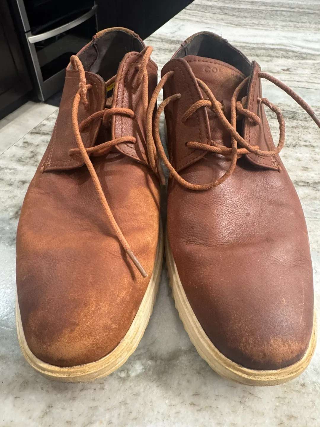 Cole Haan Brown Leather Shoes image indicator(2)
