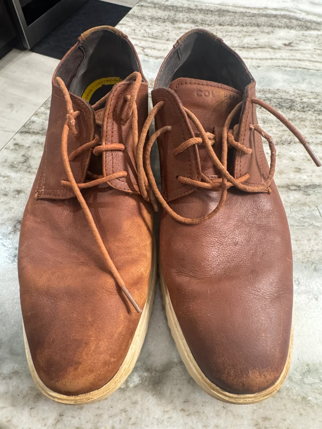 Cole Haan Brown Leather Shoes