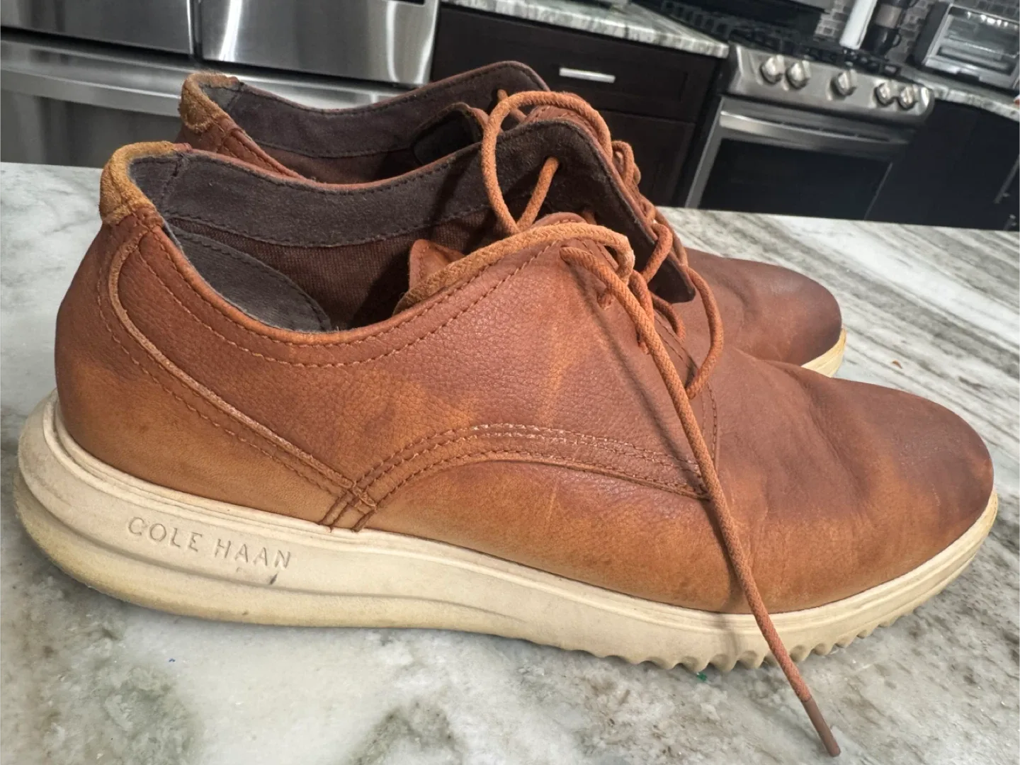 Cole Haan Brown Leather Shoes image indicator(3)