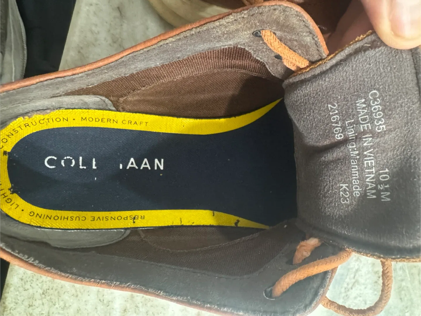 Cole Haan Brown Leather Shoes image indicator(7)