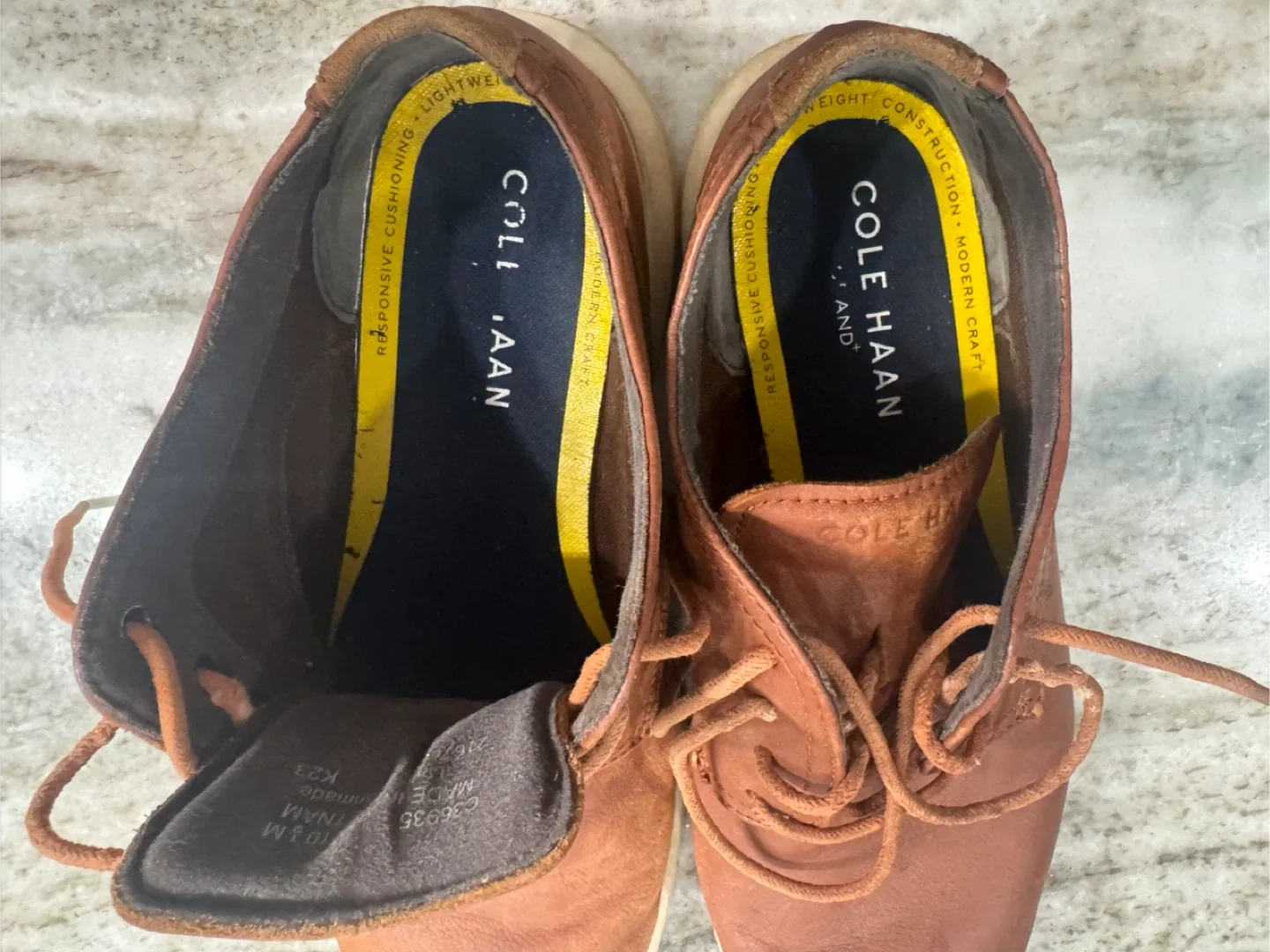 Cole Haan Brown Leather Shoes image indicator(10)