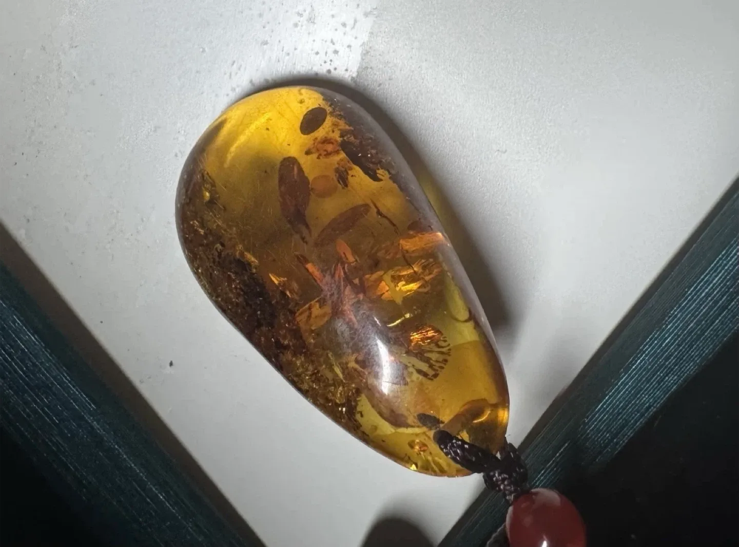 Natural Latvian Amber Pendant Necklace image indicator(3)
