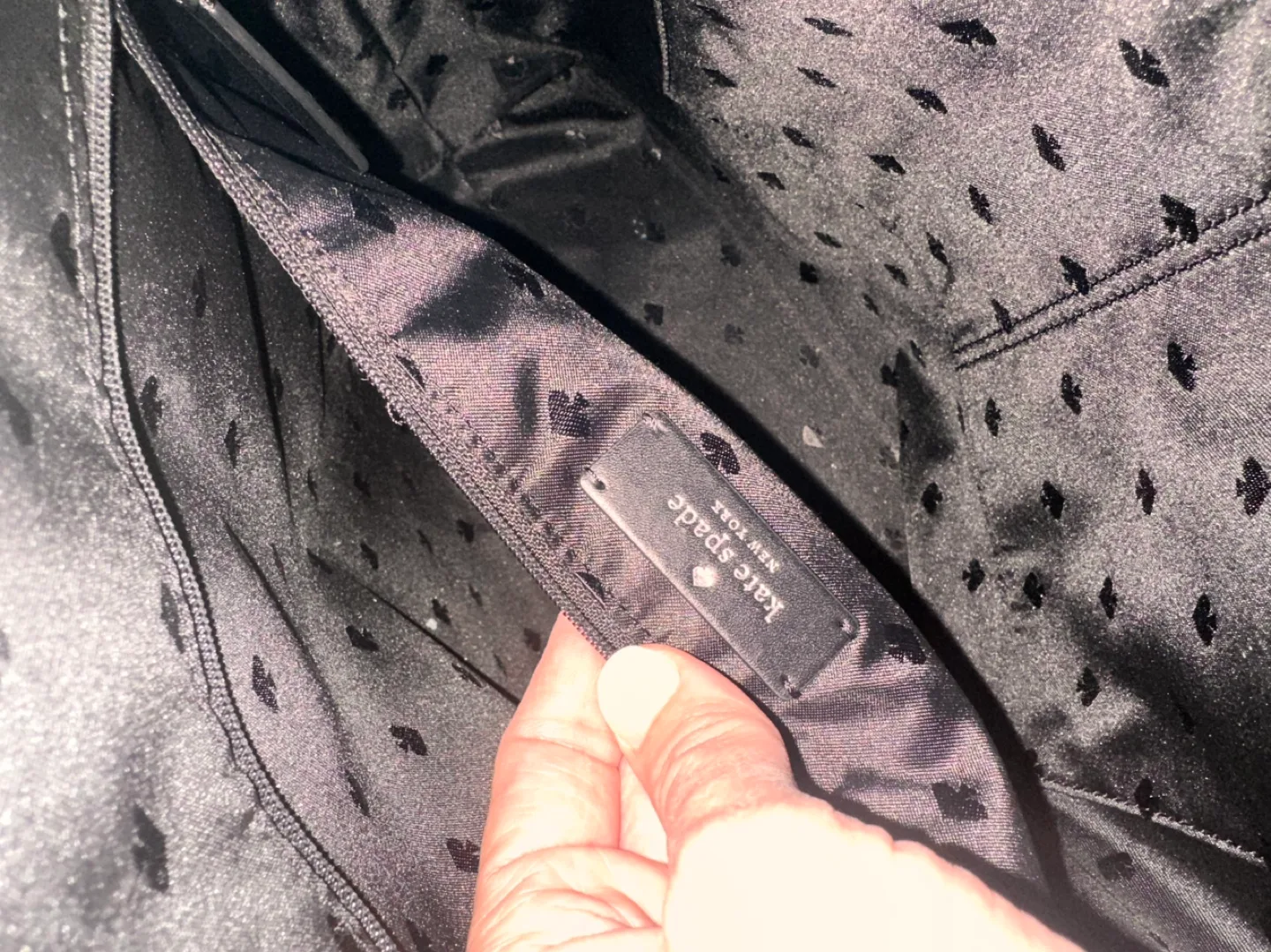 Kate Spade Pink Stripe Tote Bag image indicator(5)