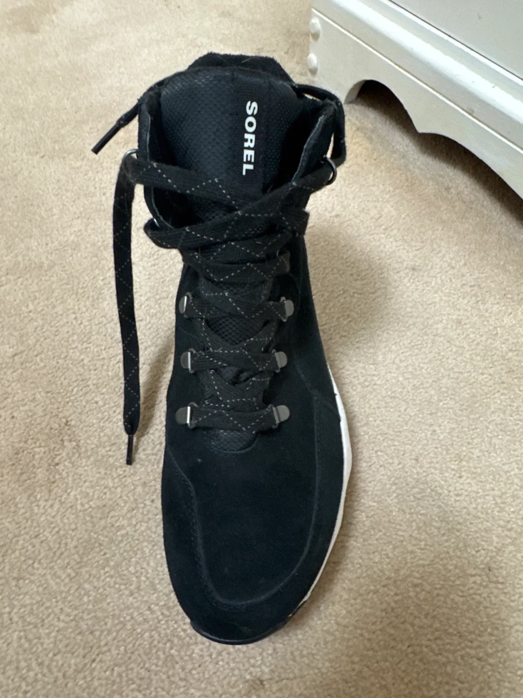 Sorel Black Winter Hiking Boots size 12 image indicator(3)