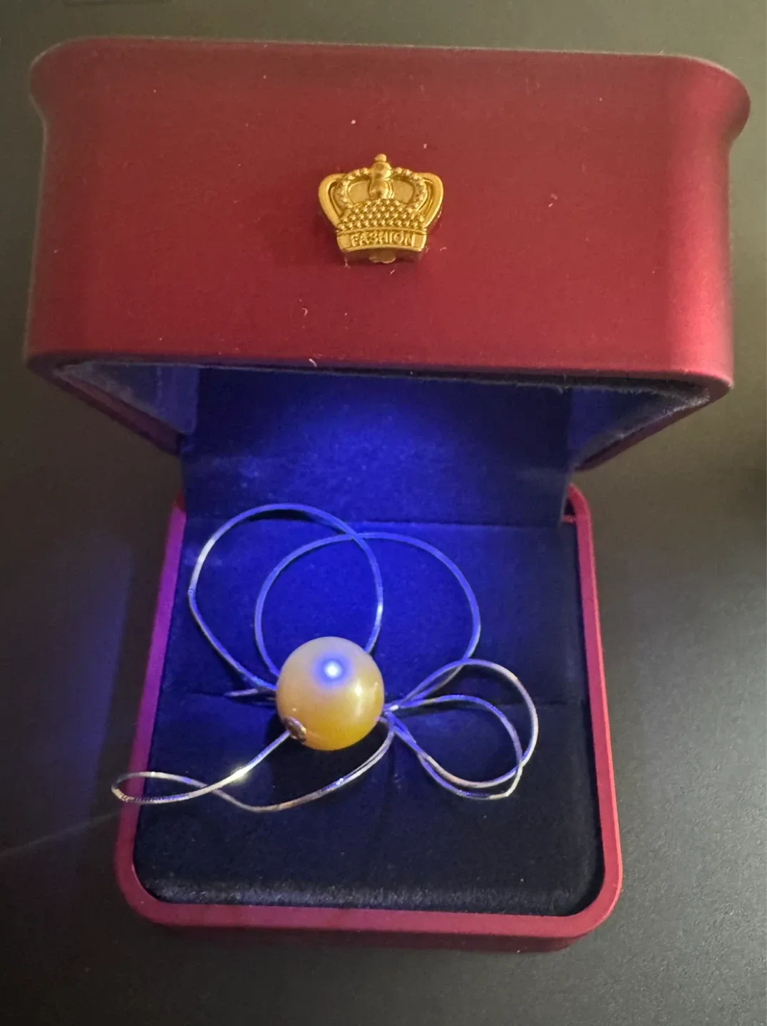 Golden south sea pearl