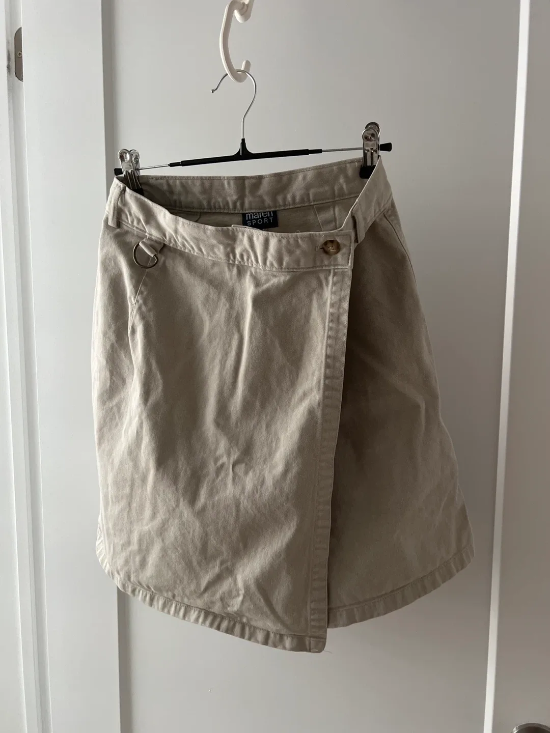 Maren Sport Beige Wrap Skirt