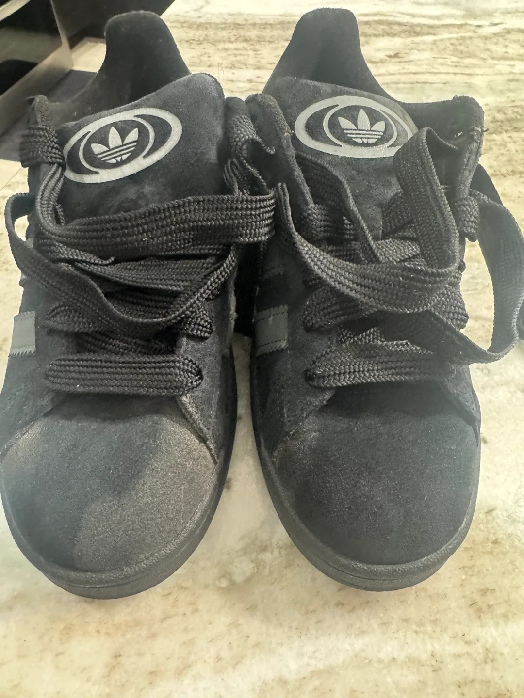 Adidas Campus Black Sneakers - US 8.5 image indicator(2)