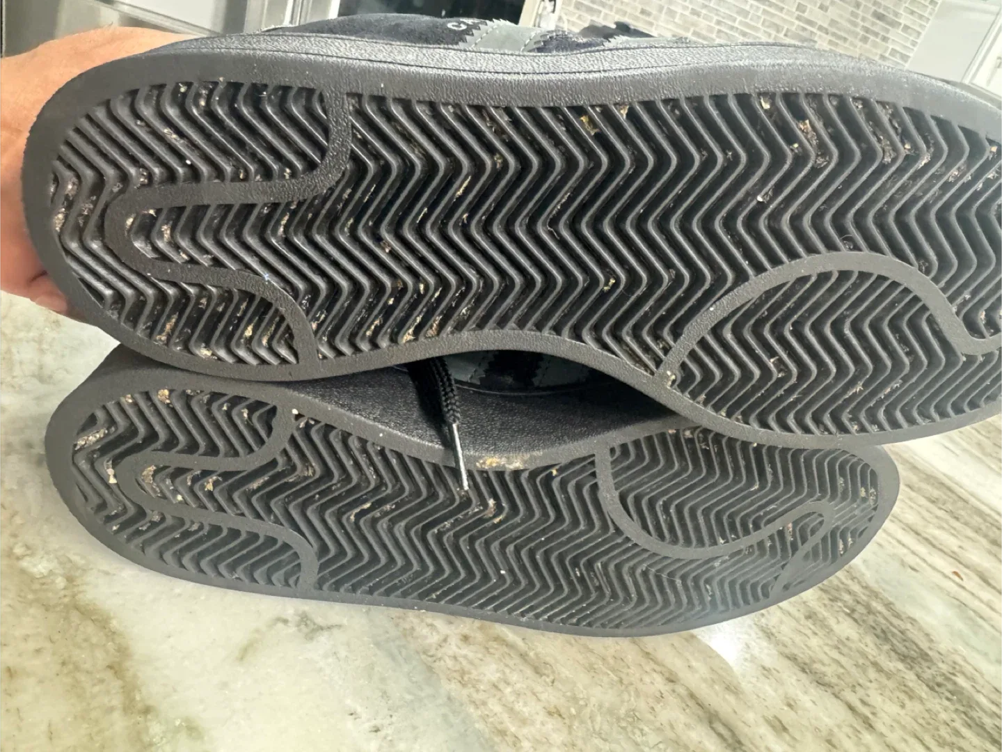 Adidas Campus Black Sneakers - US 8.5 image indicator(7)