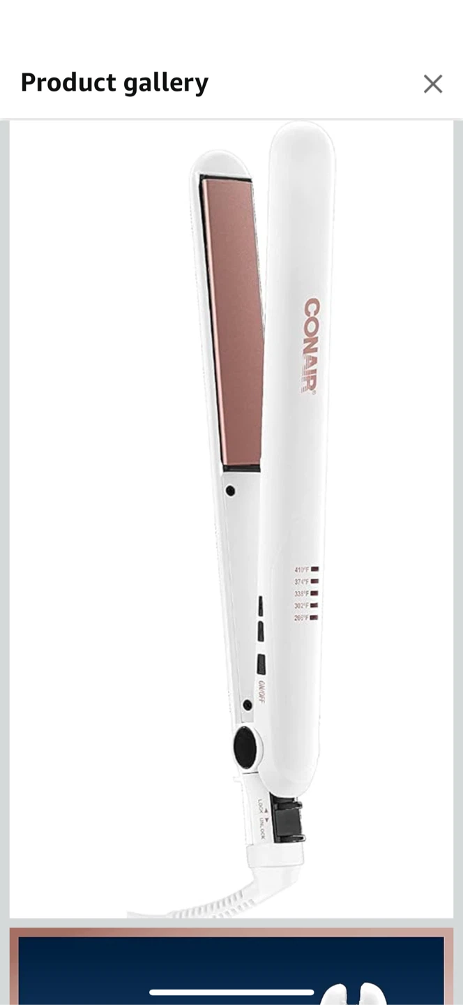 Conair Double Ceramic Flat Iron, QUO curling iron and dryer - photo 4