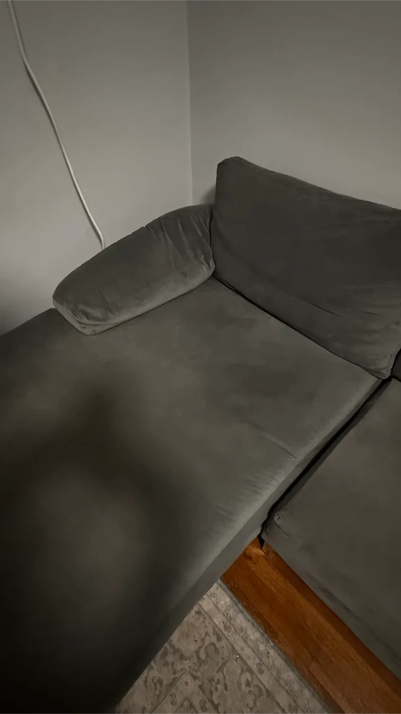 Gray Sectional Couch