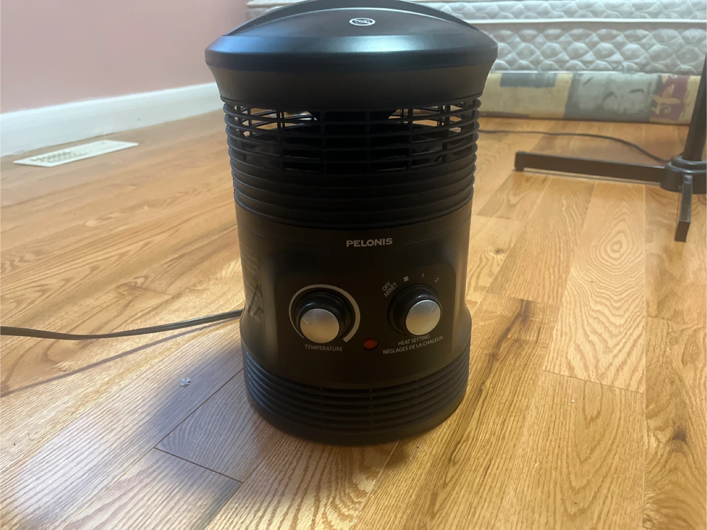 Pelonis Electric Space Heater - Black