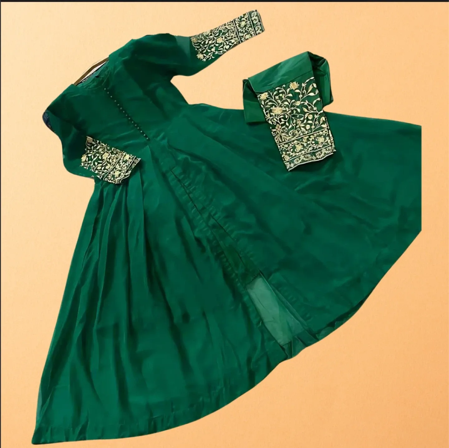 Pakistani (3pc) Branded Maxi Dress image indicator(4)