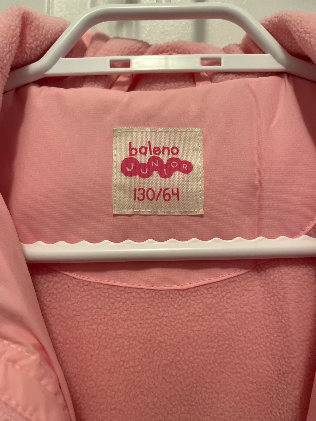 Baleno Junior Puffer Jacket - Size 130 - Pink image indicator(2)