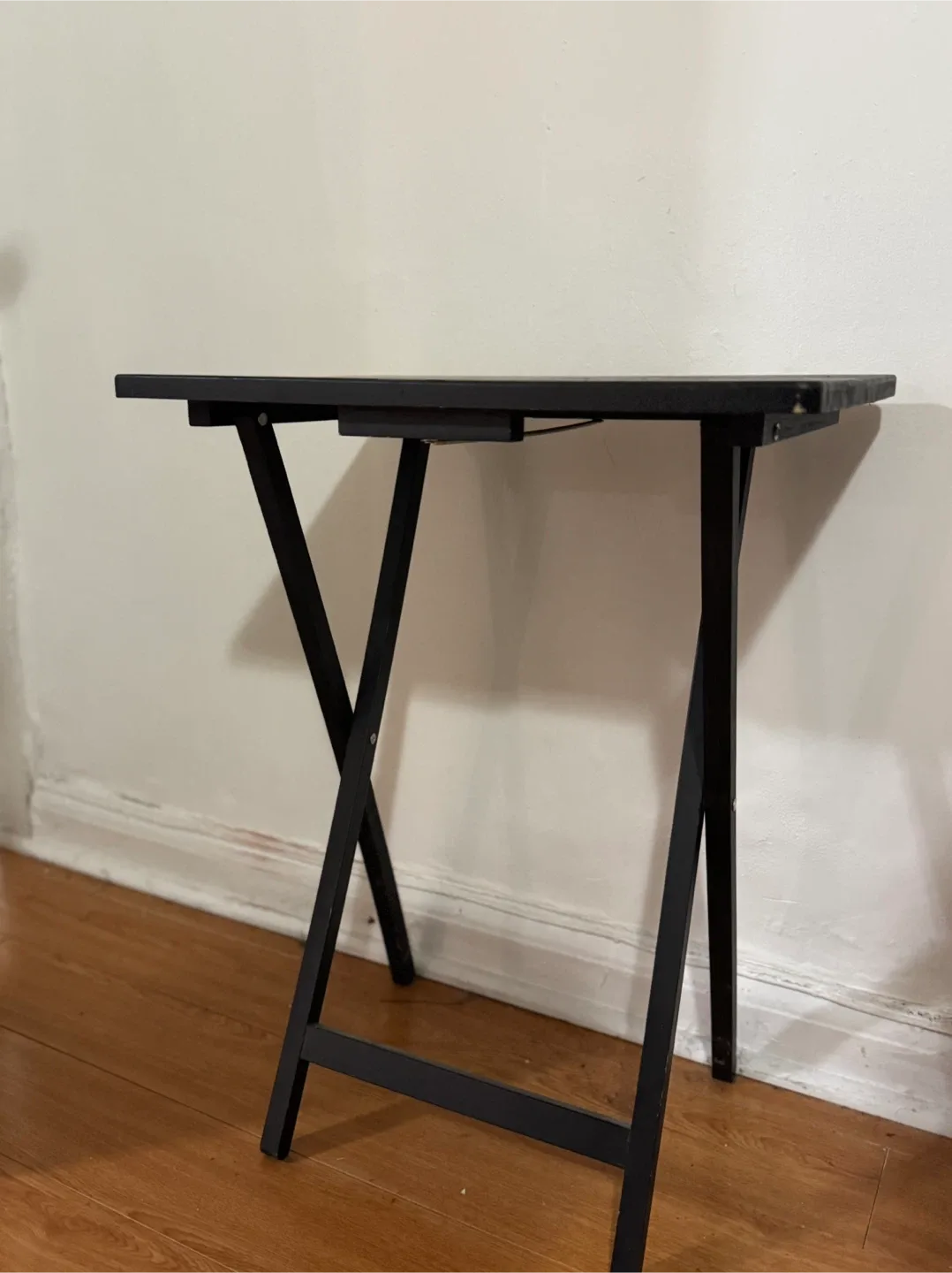 Black Folding Table - Great Condition! image indicator(3)