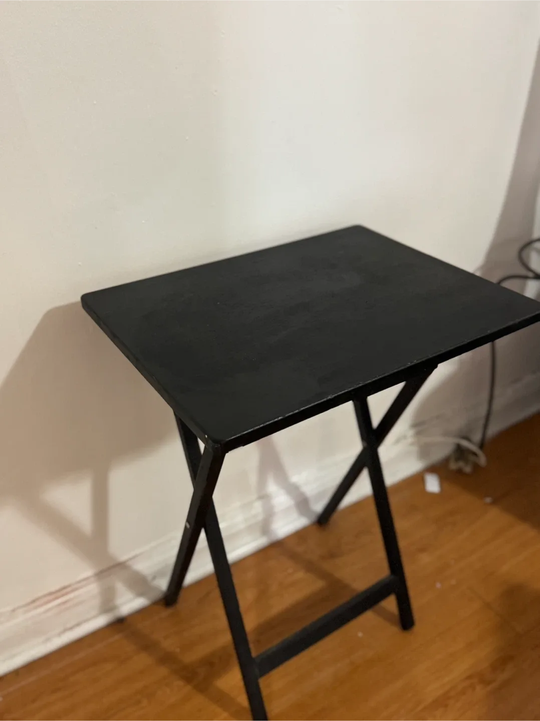 Black Folding Table - Great Condition! image indicator(2)