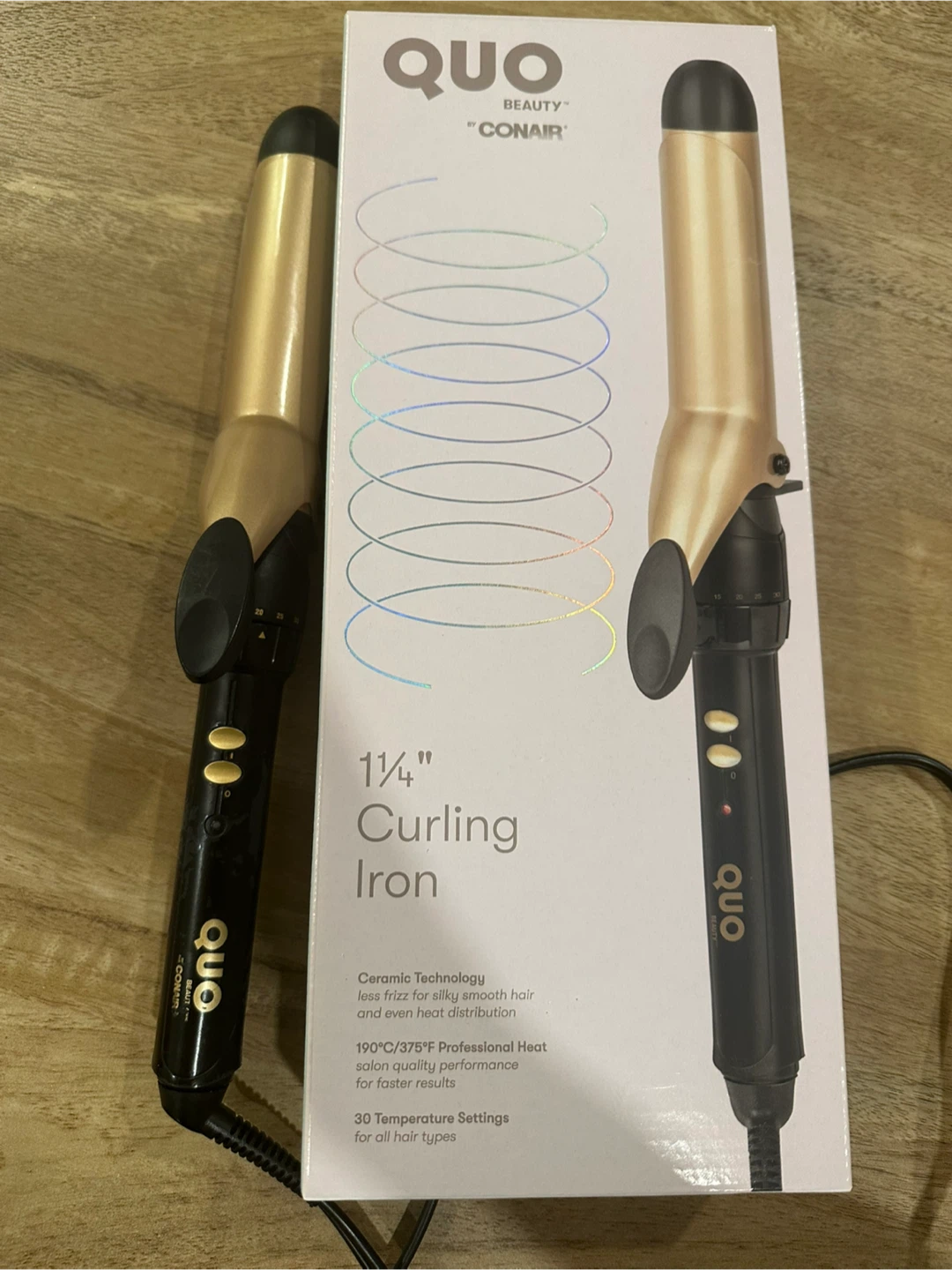 Conair Double Ceramic Flat Iron, QUO curling iron and dryer - photo 5