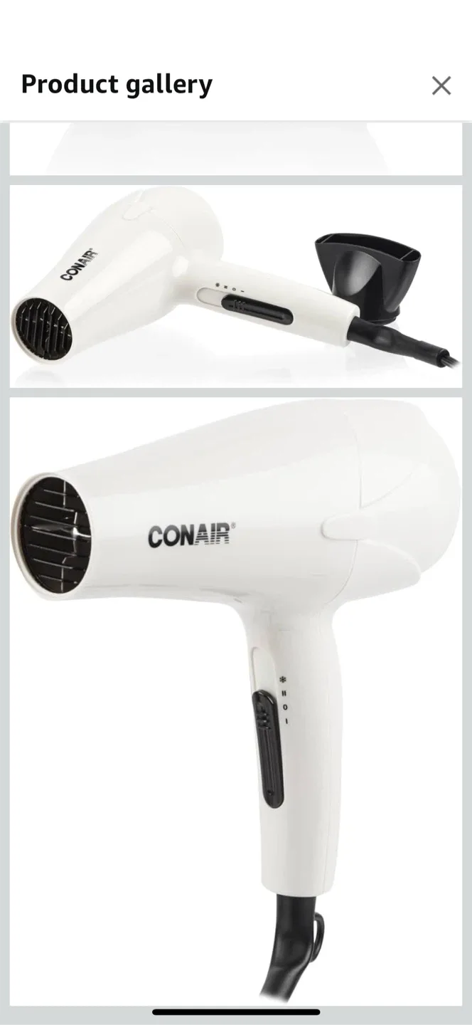 Conair Double Ceramic Flat Iron, QUO curling iron and dryer image indicator(10)