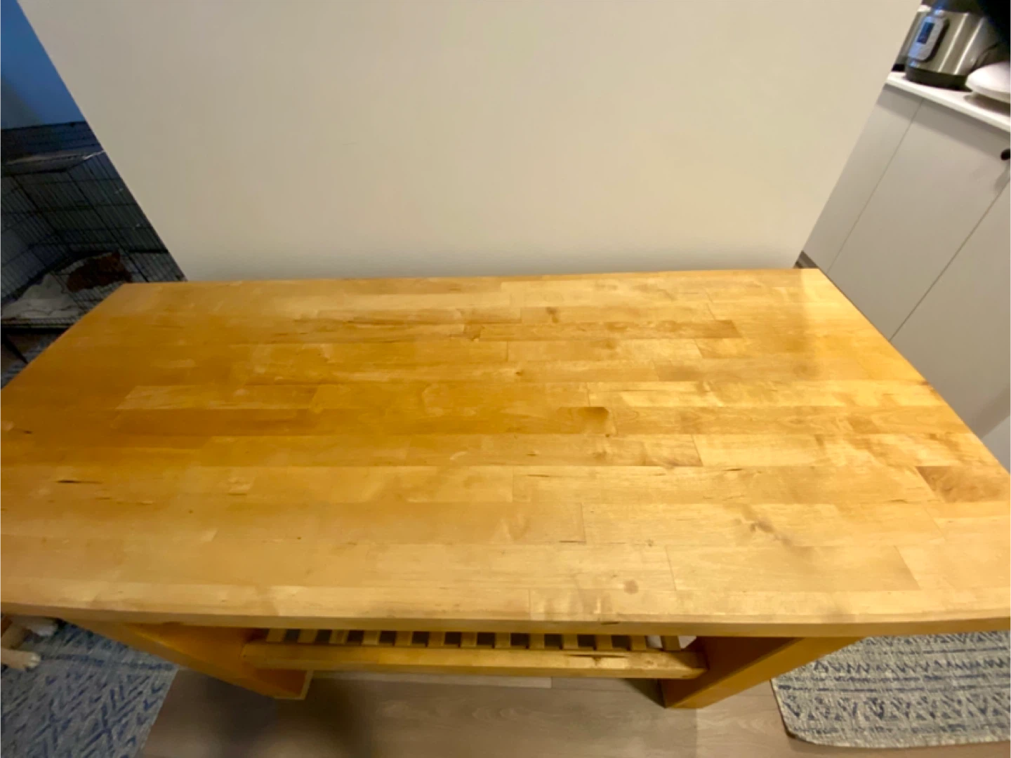 Wooden Kitchen Island Cart - photo 4