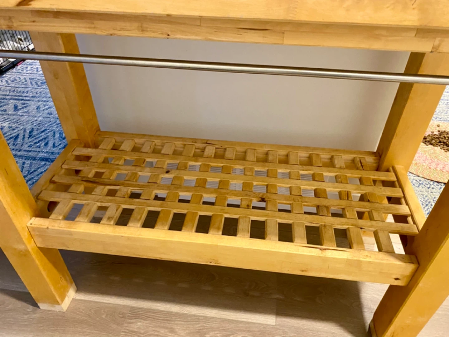 Wooden Kitchen Island Cart