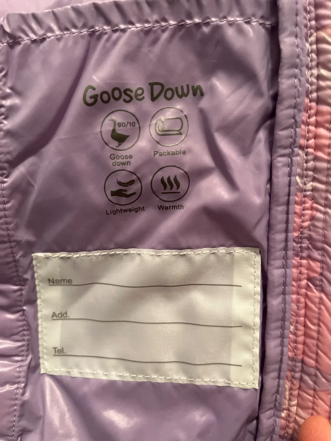 M Goose Down Puffer Jacket - Size 130 image indicator(3)