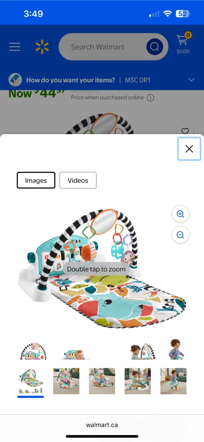 Fisher-Price Deluxe Kick & Play Piano Gym