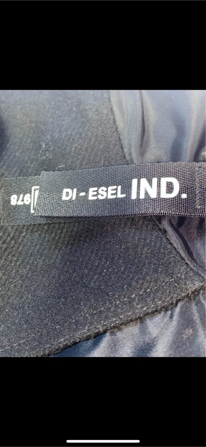 Diesel Bomber Jacket - Black image indicator(5)