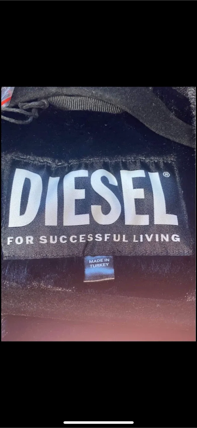 Diesel Bomber Jacket - Black image indicator(3)