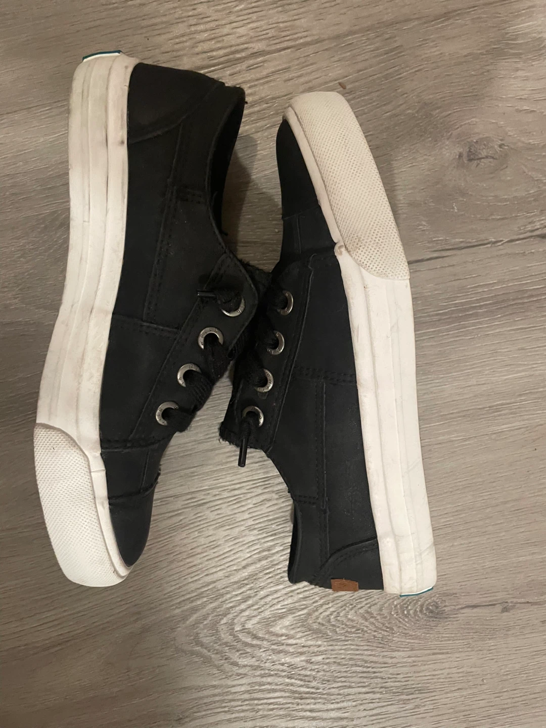 Blowfish Malibu Black Canvas Sneakers Size 7 - photo 3