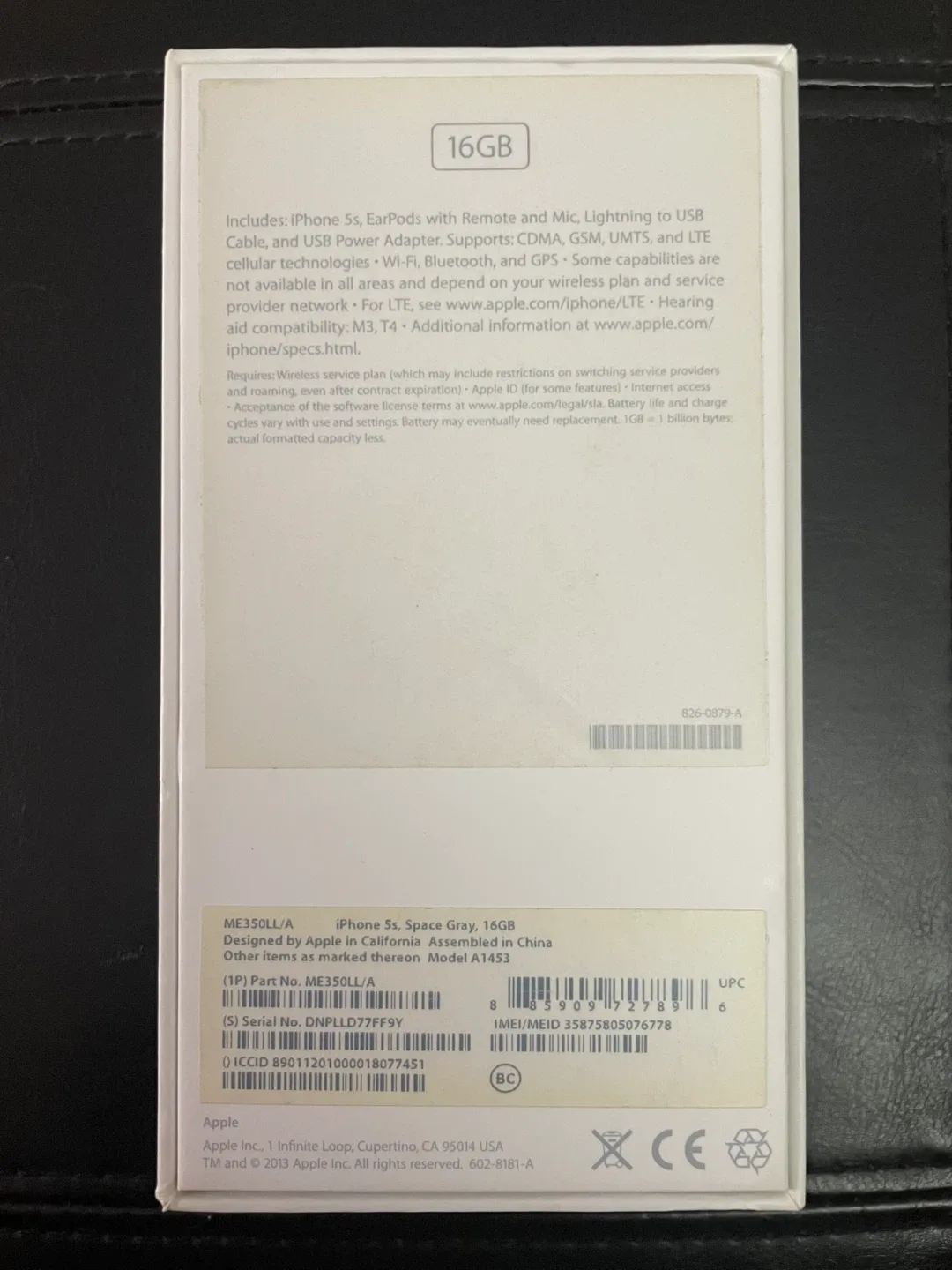 Apple iPhone 5s Space Gray 16GB image indicator(2)