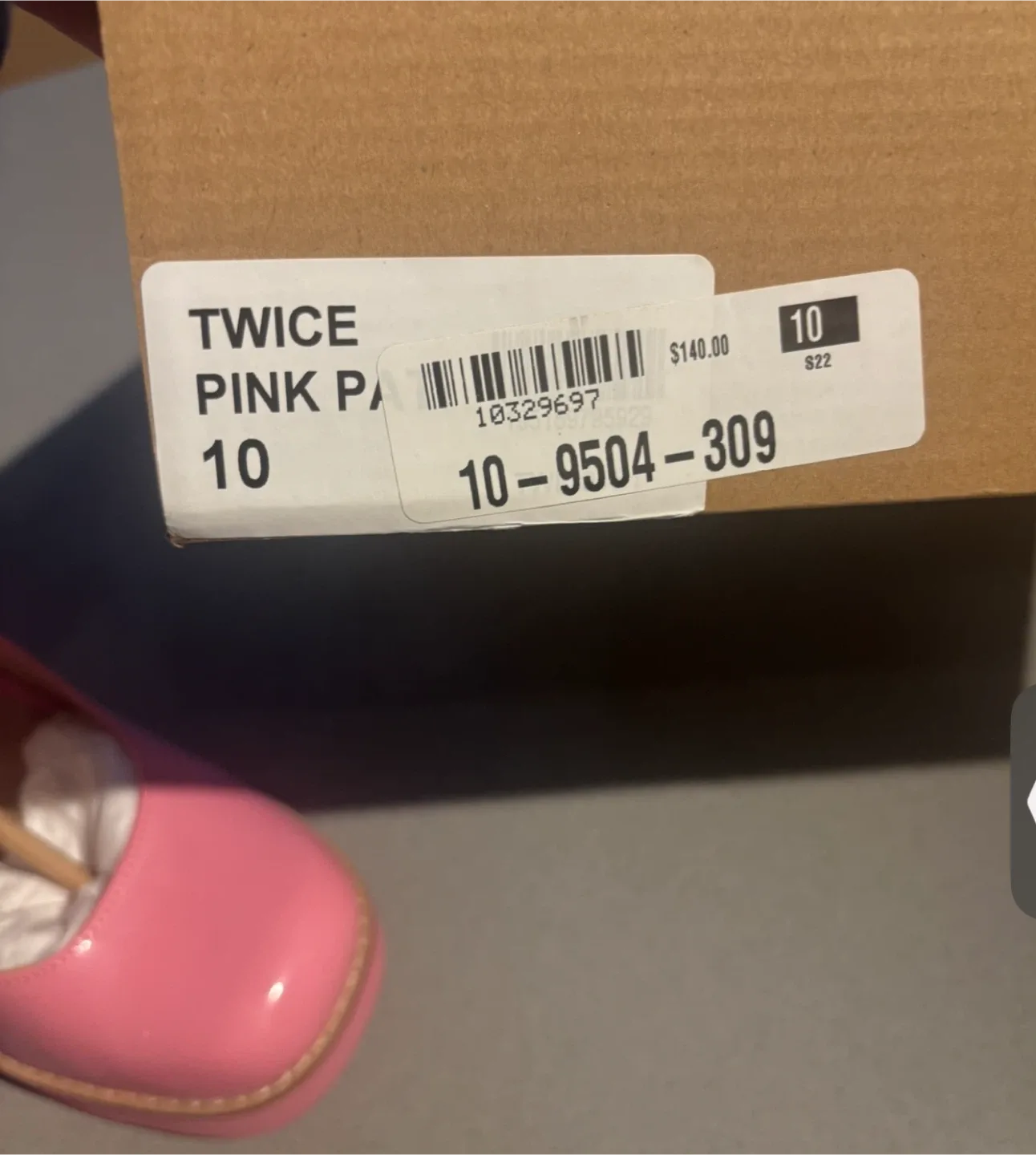 Steve Madden Pink Patent Platform Heels, Size 8 image indicator(6)