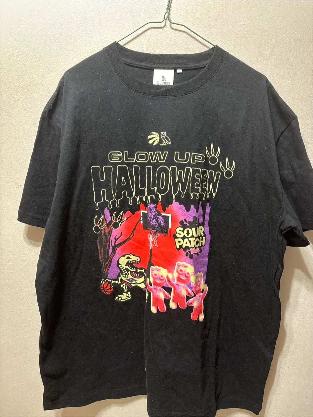 October's Very Own (OVO) Halloween T-Shirt - Size L