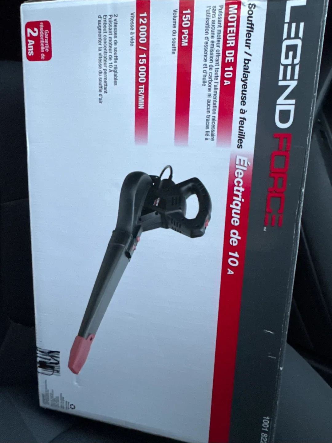 Legend Force Electric Leaf Blower - Like New! image indicator(2)