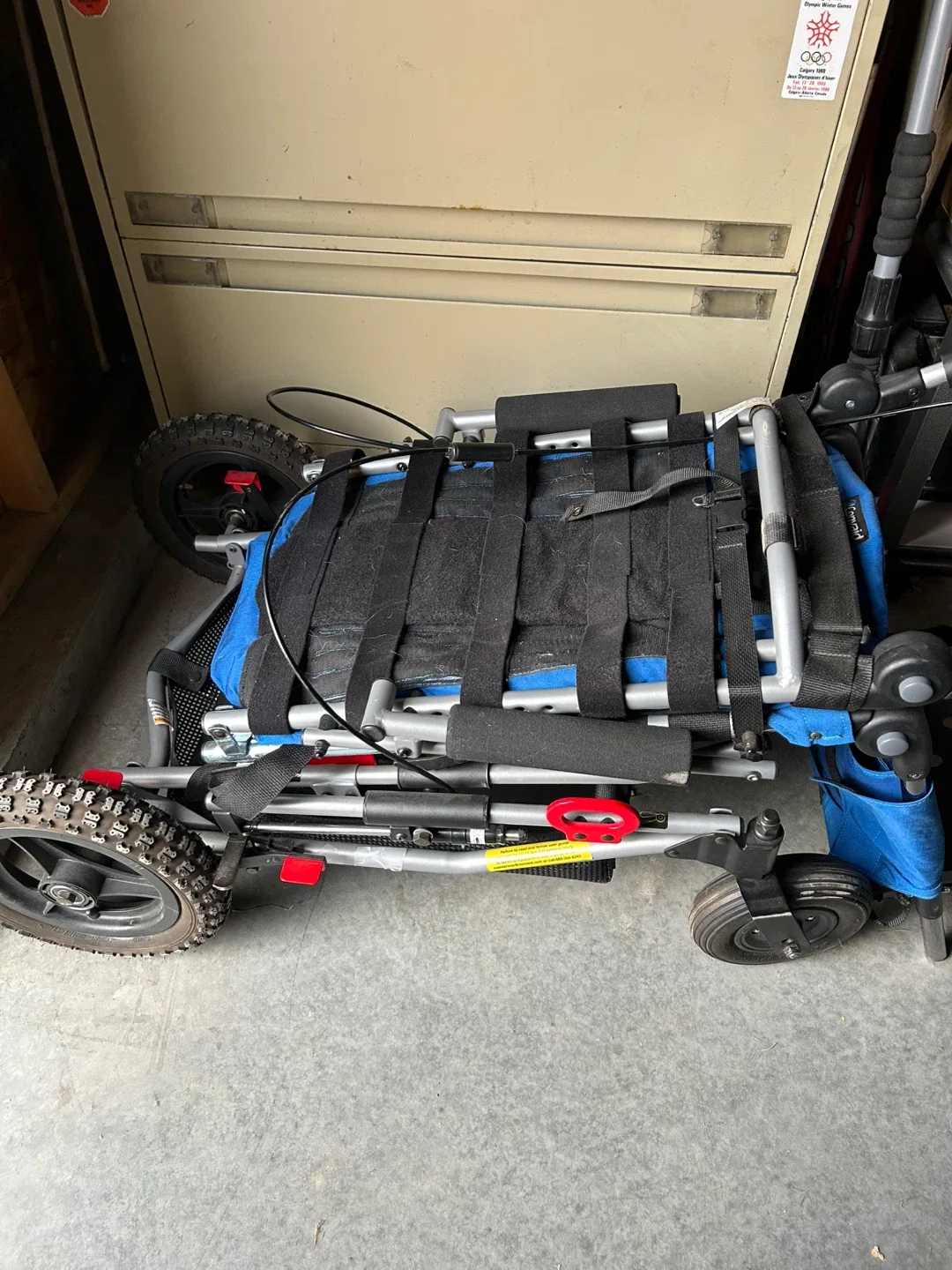 Wheelchair stroller image indicator(6)